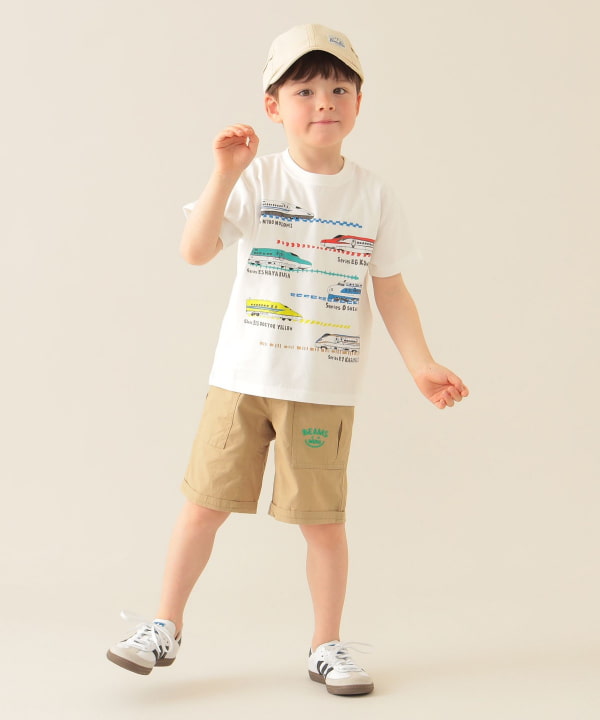 Japanese children's clothing BEAMS mini work shorts 90-150cm boys' summer PANTS