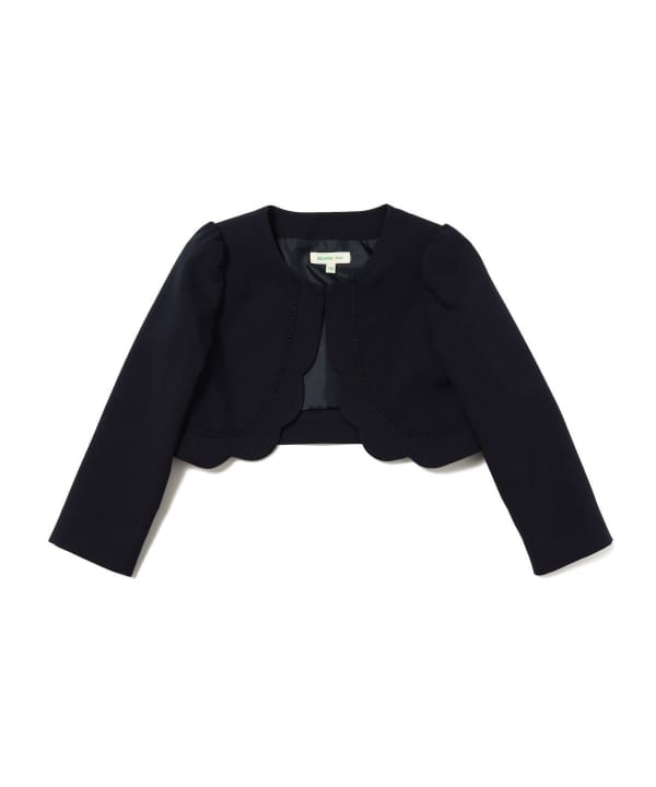 Japanese BEAMS mini formal jackets and dresses (110-130cm) for girls. Summer outerwear for interviews, banquets, and performances.