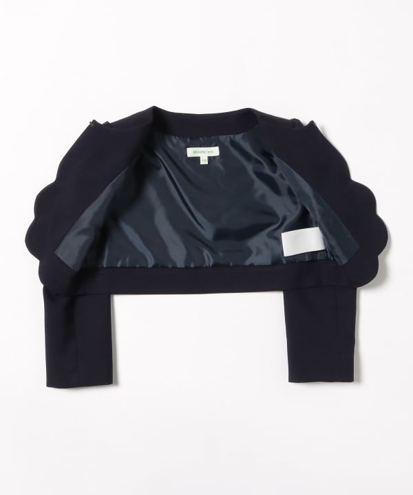 Japanese BEAMS mini formal jackets and dresses (110-130cm) for girls. Summer outerwear for interviews, banquets, and performances.