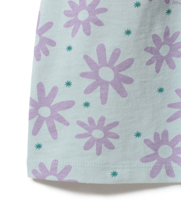 Japanese BEAMS mini floral vest dress 90-150cm girls summer dresses