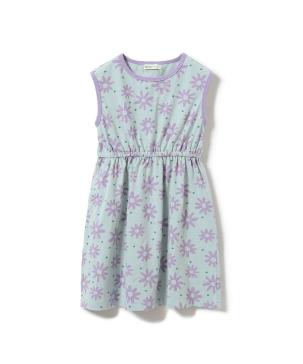 Japanese BEAMS mini floral vest dress 90-150cm girls summer dresses