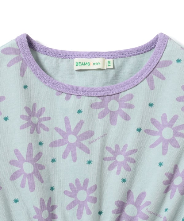 Japanese BEAMS mini floral vest dress 90-150cm girls summer dresses