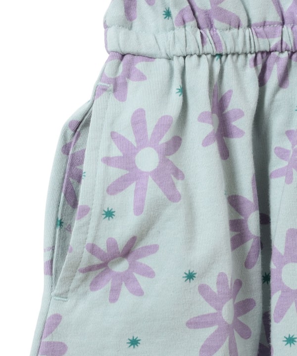 Japanese BEAMS mini floral vest dress 90-150cm girls summer dresses