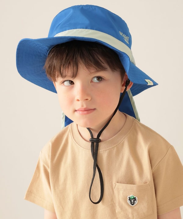 BEAMS mini UV protection bucket hat 52-54cm hat series