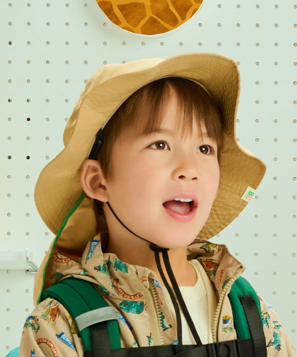 BEAMS mini UV protection bucket hat 52-54cm hat series
