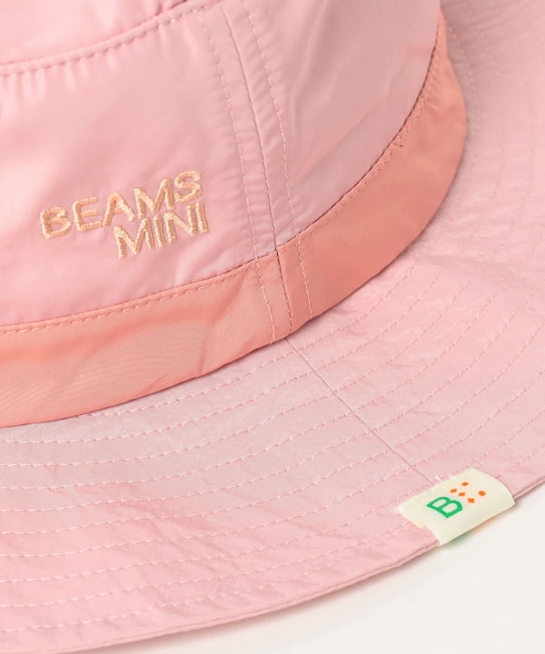 BEAMS mini UV protection bucket hat 52-54cm hat series