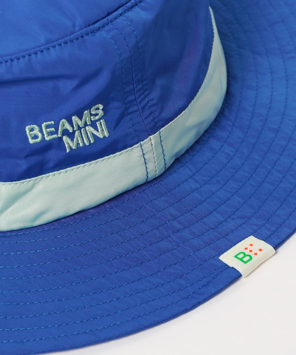 BEAMS mini UV protection bucket hat 52-54cm hat series