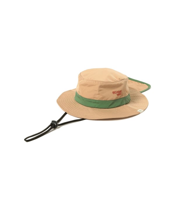 BEAMS mini UV protection bucket hat 52-54cm hat series