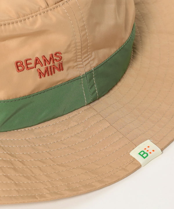 BEAMS mini UV protection bucket hat 52-54cm hat series