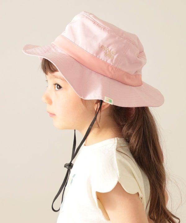 BEAMS mini UV protection bucket hat 52-54cm hat series
