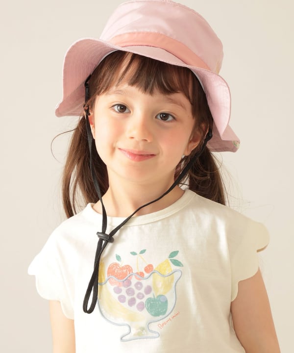 BEAMS mini UV protection bucket hat 52-54cm hat series