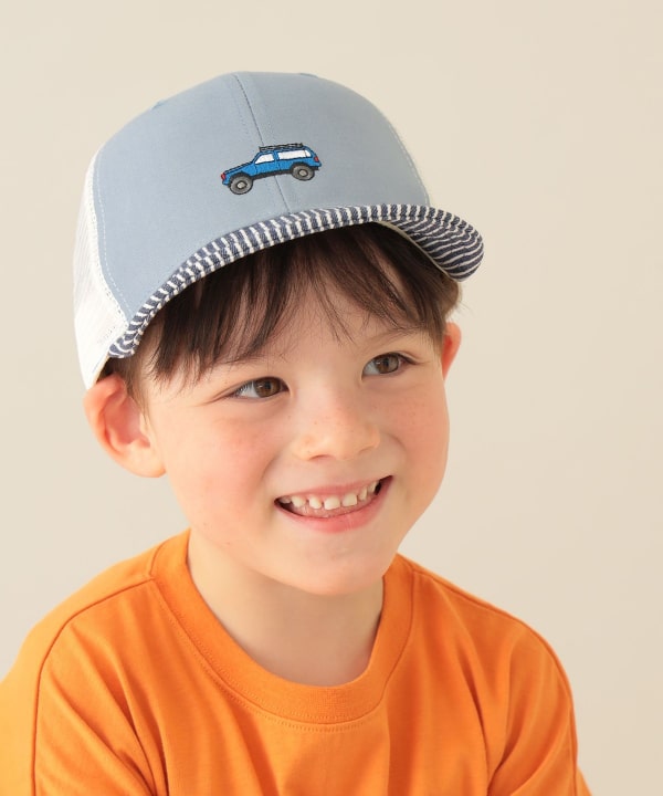 BEAMS mini embroidered cap (52-54cm) shipped directly from Japan