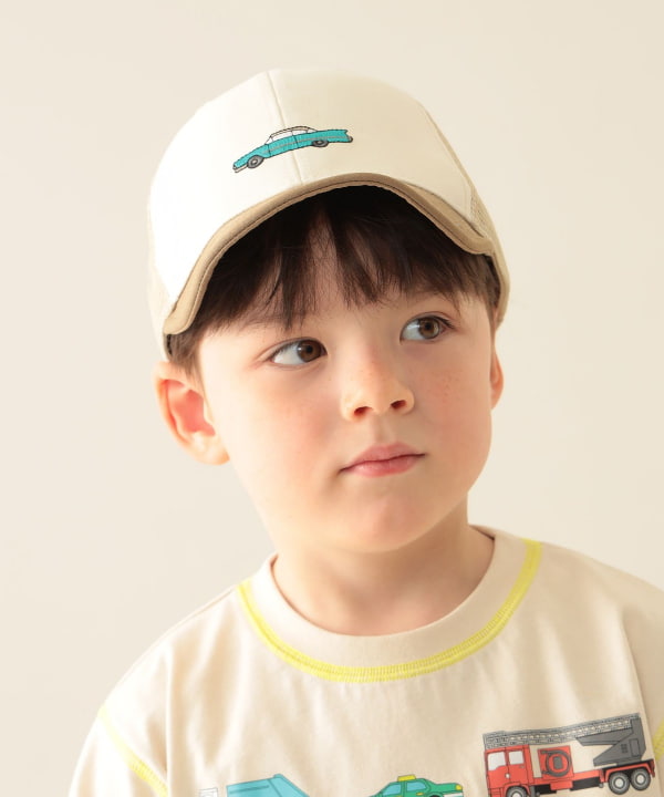 BEAMS mini embroidered cap (52-54cm) shipped directly from Japan
