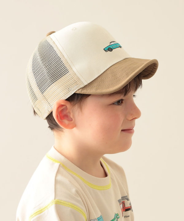 BEAMS mini embroidered cap (52-54cm) shipped directly from Japan