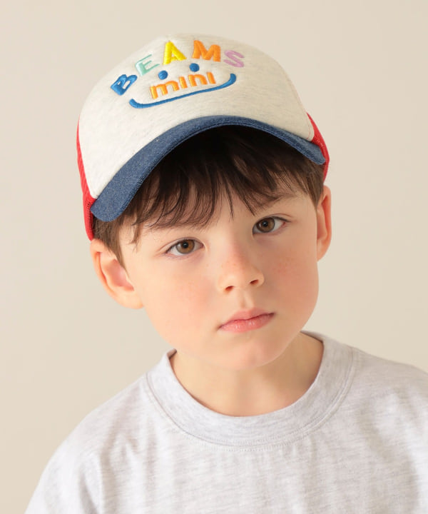 BEAMS mini cap 53cm hat series