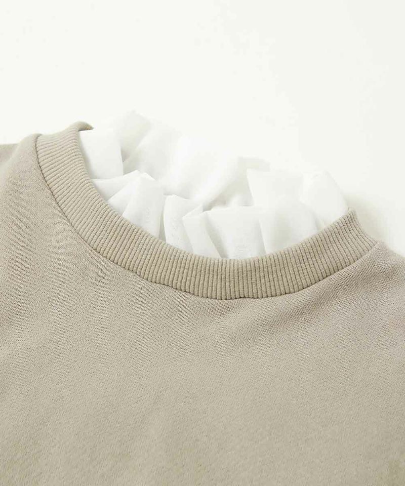 日本童裝 dev!rock 多層荷葉邊衛衣 100-160cm 女童款 冬季 TOPS