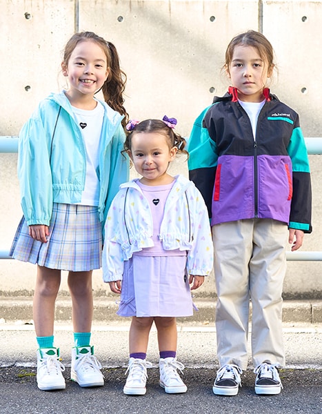 Japanese children's clothing mini#ML waterproof series bow skirt 100-140cm girls spring and summer SKIRTS