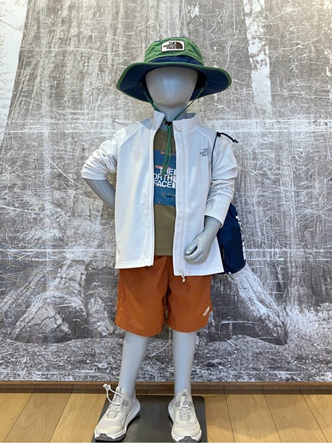 日本童裝 TNF 防UV 吸汗速乾 靜電護理 親子裝 防曬外套 100-120cm 男童款/女童款 夏季 OUTERWEAR