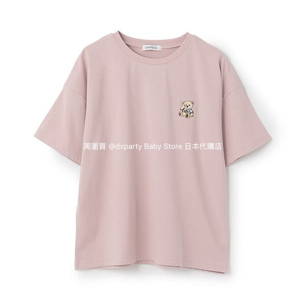 Lovetoxic Japanese children's clothing letter print top 130-160cm girls summer TOPS