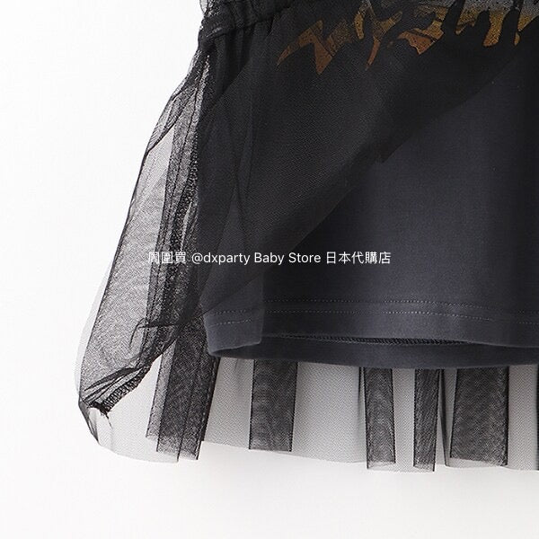 Japanese children's clothing X-girl Stages tulle butt top 90-140cm girls summer TOPS
