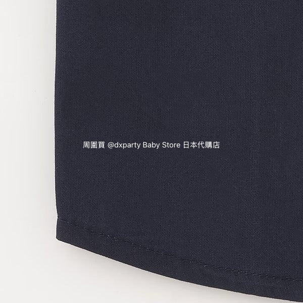 Japanese children's clothing pe#main baseball style shirt 80-130cm boys summer TOPS