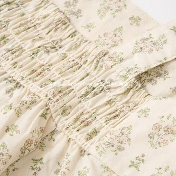 Japanese children's clothing Ly# mine ruffled camisole top 100-150cm girls summer TOPS