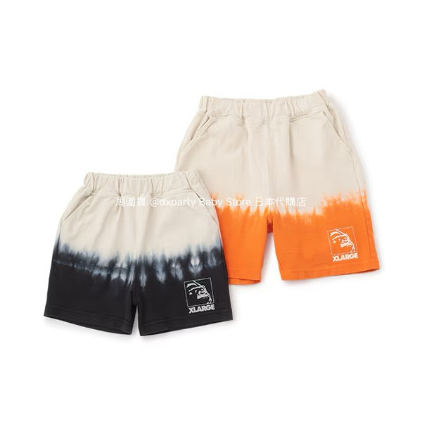 XLARGE KIDS Japanese children's clothing gradient tie-dye shorts 80-140cm boys' summer PANTS