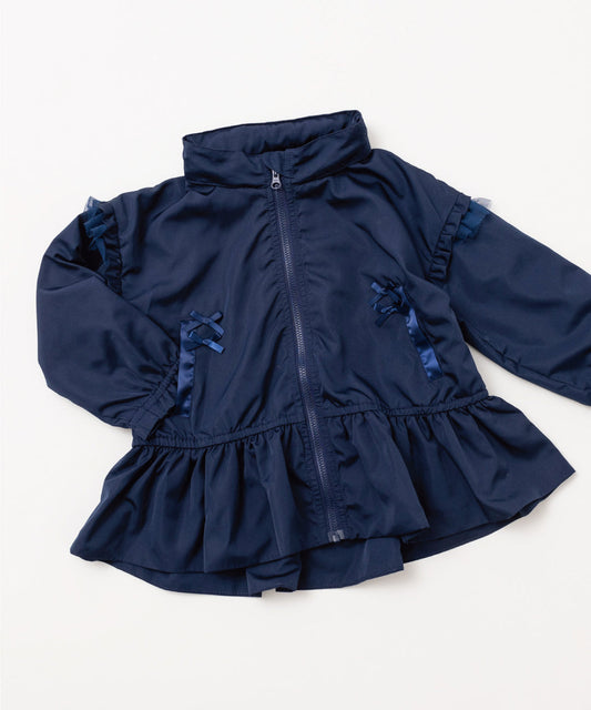 日本童裝 panpantutu 防UV 裙邊連帽外套 80-150cm 女童款 夏季 OUTERWEAR