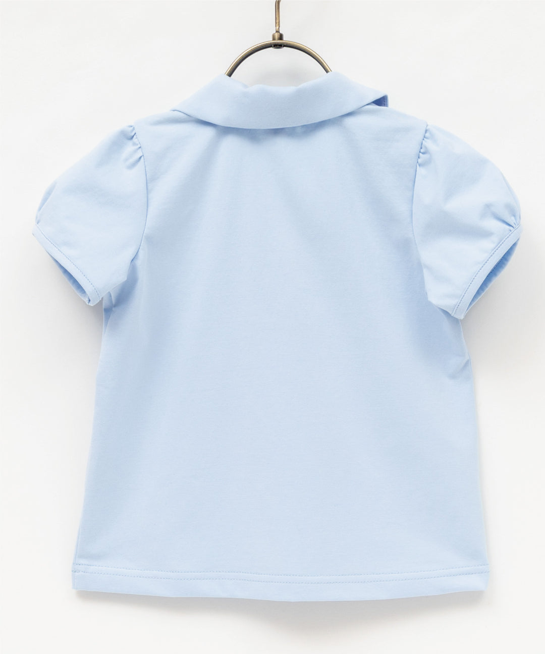 Japanese children's clothing panpantutu classic ruffle shirt 80-150cm girls summer TOPS interview / banquet / performance