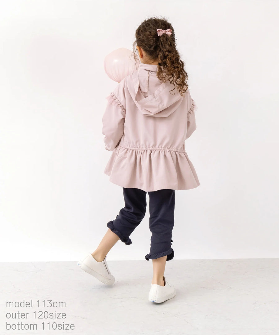 Japanese children's clothing panpantutu bow stretch pants 90-140cm girls summer PANTS