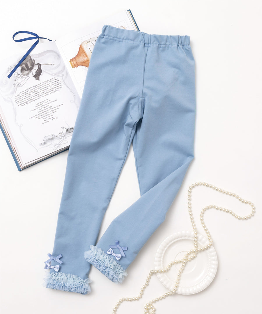 Japanese children's clothing panpantutu chiffon leggings 80-130cm girls summer PANTS
