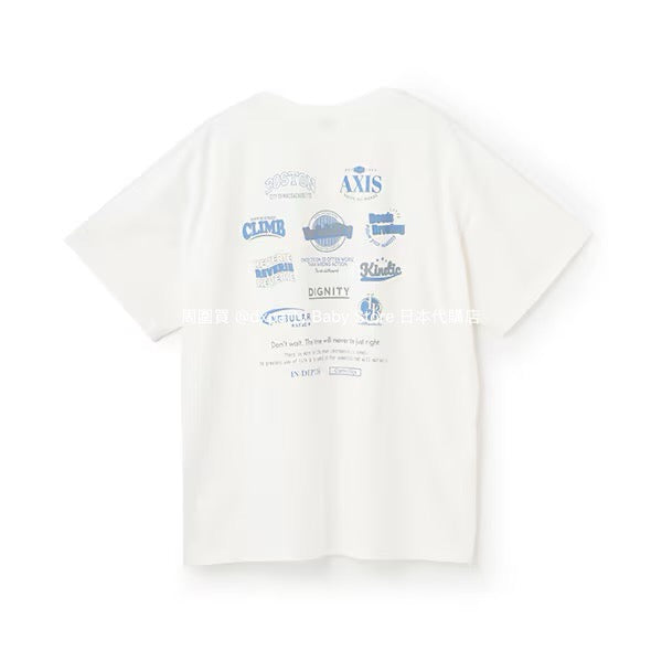 Lovetoxic Japanese children's clothing back print top 140-170cm girls summer TOPS