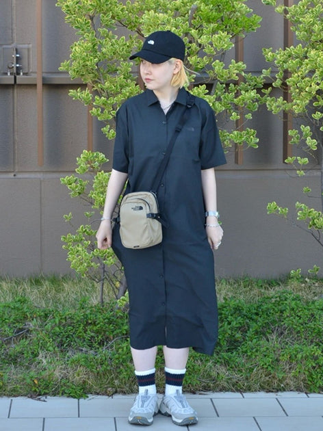 Japanese children's clothing TNF anti-UV static care breathable parent-child mountain shirt dress S-XL adult summer dresses