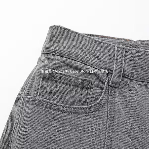 Lovetoxic Ribbon Slit Jeans (140-160cm) for Girls (Summer)