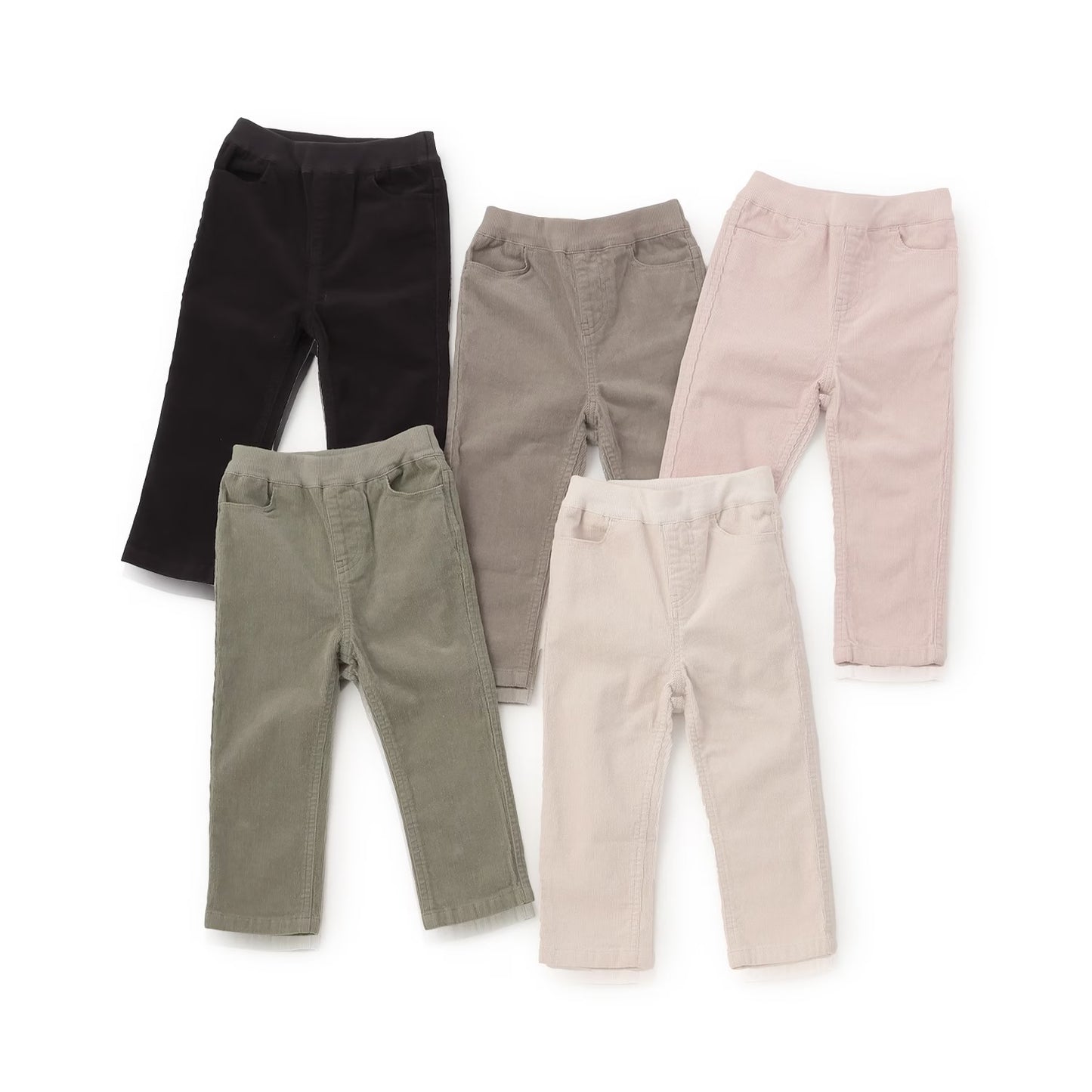 日本童裝 pe#main 休閒長褲 80-130cm 女童款 冬季 PANTS