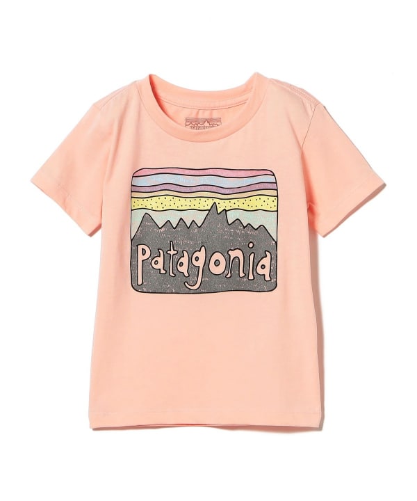 Japanese children's clothing BEAMS Patagonia short-sleeved tops 1-5 years old boys/girls summer TOPS