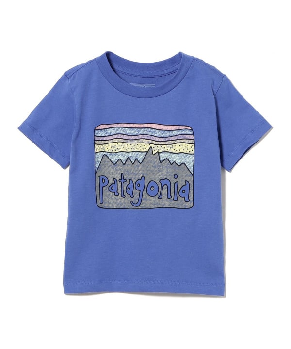 Japanese children's clothing BEAMS Patagonia short-sleeved tops 1-5 years old boys/girls summer TOPS
