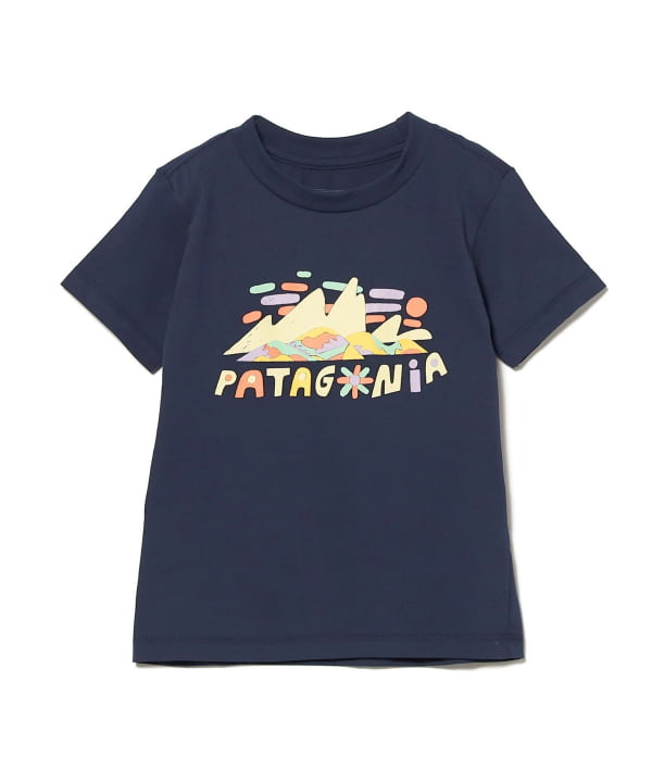 Japanese children's clothing BEAMS Patagonia short-sleeved tops 1-5 years old boys/girls summer TOPS