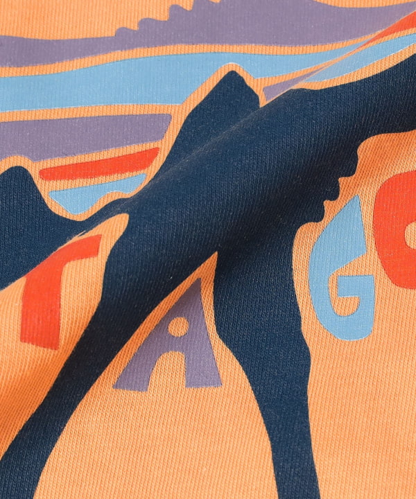 Japanese children's clothing BEAMS Patagonia short-sleeved tops 1-5 years old boys/girls summer TOPS