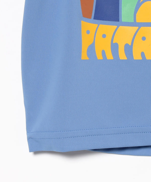 Japanese children's clothing BEAMS Patagonia quick-drying series UV protection short-sleeved tops for boys and girls aged 1-5 years old summer TOPS
