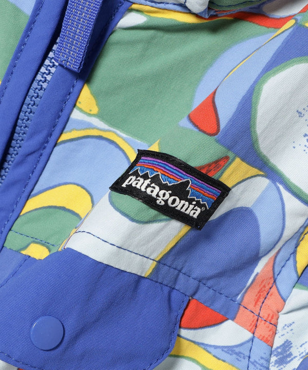 BEAMS Patagonia UV-proof and waterproof series colorful windbreaker for boys and girls aged 1-5, summer outerwear