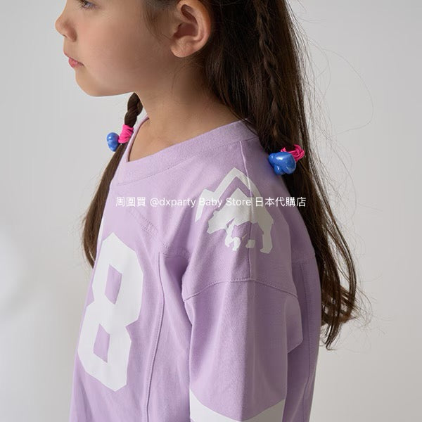 Japanese children's clothing mini #ML anti-fouling series waterproof series sports tops 90-140cm boys'/girls' summer TOPS