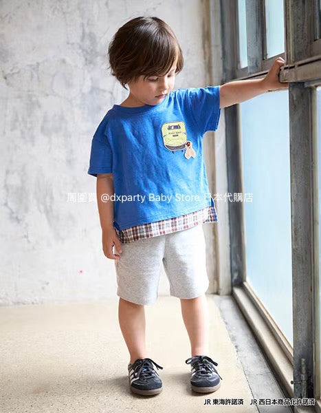 Japanese children's clothing pe#main casual shorts 80-130cm boys' summer PANTS