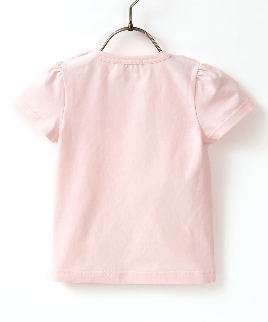 Japanese children's clothing panpantutu UV protection bow top 80-140cm girls summer TOPS