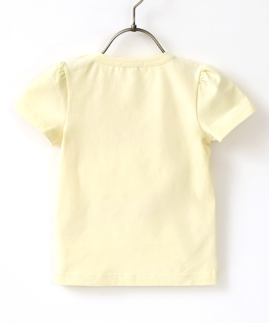 Japanese children's clothing panpantutu UV protection bow top 80-140cm girls summer TOPS