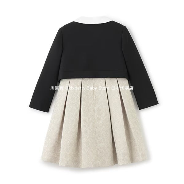 Japanese children's clothing pe#main dress two-piece suit 110-130cm girls summer dress outerwear interview / banquet / performance