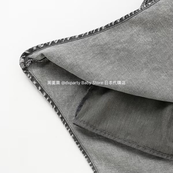 Lovetoxic Japanese children's clothing shirt wrap denim culottes 140-170cm girls summer PANTS
