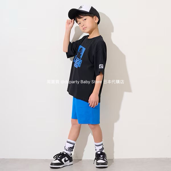Japanese XLARGE KIDS Casual Two-Piece Suit 80-140cm Boys' Summer TOPS PANTS