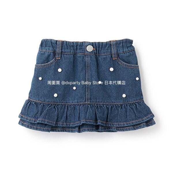 Japanese children's clothing pe#main lace short skirt 80-130cm girls summer SKIRTS