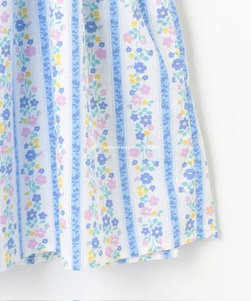 Japanese children's clothing aF#a325 small flying sleeve dress 90-160cm girls summer dresses